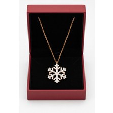 Çekirdek Jewelry 925 Ayar Gümüş Beyaz Kartanesi Kolye