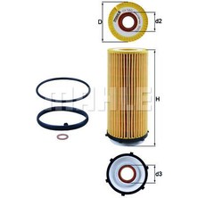 Rose Bmw E90 X5:E70 X6:E71 F10 F01 N57 Yağ Filtresi - - - KHT_OX560D