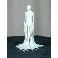 Linova Dallanan Kadın Heykel Biblo Dekoratif Obje