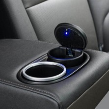 EFEAKS Audi Uyumlu Araç Içi Küllük Kokusuz Işıklı Kapaklı