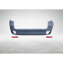 Rose Bmw X5:F15  Komple Tampon Arka; Pdcli; <o-O> Egz.çıkışlı -M-Tech- 2014-18 B A51128058060S1