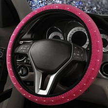 Fox Pembe Taşlı Direksiyon Kılıfı Kadınlara Özel Şıklık!