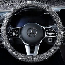 Fox Kadın Sürücülere Özel Pırlanta Model Geçmeli Direksiyon Kılıfı