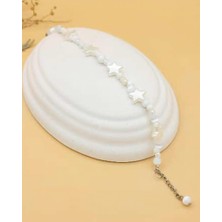 Nevoka El Yapımı Yıldız Sedef Bileklik