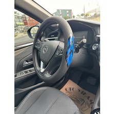 EFEAKS Geçmeli Direksiyon Kılıfı Fosforlu Çavuş Mavi