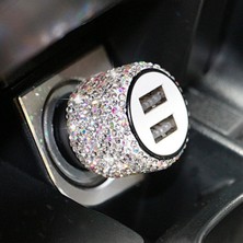 EFEAKS Janjanlı Taşlı USB Çakmaklık Tpye C Kablo Hediyeli ( Iphone 15 ve Android )