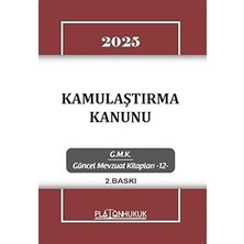 Platon Yayınları 2025 Kamulaştırma Kanunu - Gmk Güncel Mevzuat Kitapları 12 + 7 Kitap Set