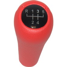 Rose Bmw -Bmw-  Vites Topuzu -5 Ileri- Man.şanz; Kırmızı Suni Deri - - B A25117500299RD