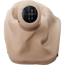 Rose Bmw E46  Topuzlu Vites Körüğü -5 Ileri- Man.şanz; Bej Suni Deri Işıklı - - B A1434102/103BG