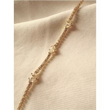 Melanj Craft Kalpli Su Yolu Çelik Bileklik - Gold