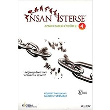 Alfa Yayınları Insan Isterse - Azmin Zaferi Öyküleri 4 + Diriliş + Ortadirek / Dağın Öte Yüzü 1 + Kierkegaard + 6 Kitap Set