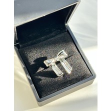 Youes Jewelry Fiyonk Ayarlanabilir Kadın Yüzük Silver