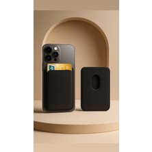 Tepex Bütün Megsafe Özellikli Telefon ve Telefon Kılıfları Uyumlu Kartlık