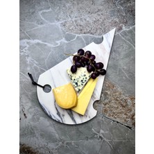 Dudy Design Porselen Peynir Sunum Tahtası (Viola ) Nsf Belgeli (25X40)