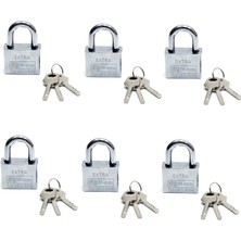 Akıllı Anahtarlı Asma Kilit 6lı Set