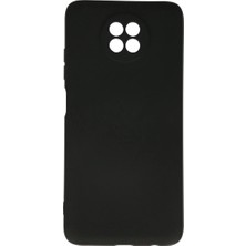 Xiaomi Redmi Note 9 5g Kılıf Nano Içi Kadife Silikon - Siyah