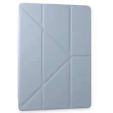 Samsung Galaxy Tab A9 Kılıf Kalemlikli Mars Tablet Kılıfı - Mavi