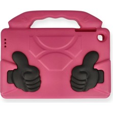 Ipad 4 9.7 Kılıf Like Stantlı Tablet Silikon - Pembe