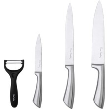 Pierre Cardin Alexa Silver 4 Parça Bıçak Seti