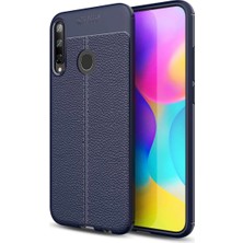 Huawei P40 Lite E Kılıf Auto Focus Kapak - Lacivert