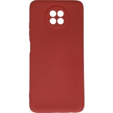 Xiaomi Redmi Note 9 5g Kılıf Nano Içi Kadife Silikon - Kiremit