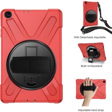 Samsung Galaxy T510 Tab A 10.1 Kılıf Amazing Tablet Kapak - Kırmızı