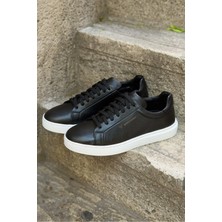 Vantaggio Shoes Vertex Bağcıklı Deri Erkek Sneaker Ayakkabı