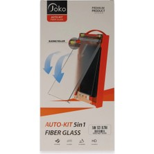 Joko Samsung Galaxy S23 Ultra Autokit 5in1 Fiber Hayalet Cam Ekran Koruyucu