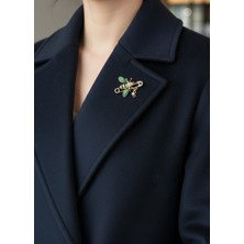 EFEAKS Arı Figürlü Güvenlik Iğnesi Broş | Ceket, Elbise, Şapka Için Mükemmel Aksesuar