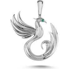 Silverize Anka Kuşu Gümüş Kolye Ucu UC35