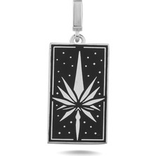 Silverize Mineli Kuzey Yıldızı Gümüş Kolye Ucu UC25