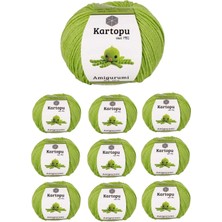 Marsilyan 10 Adet Amigurumi El Örgü Ipi 50GR 404