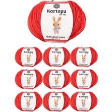 Marsilyan 10 Adet Amigurumi El Örgü Ipi 50GR 1170