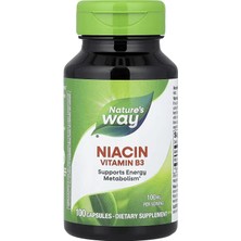 Nature’s Way Nature's Way Niacin Flush Vitamin B3 100 Mg 100 Caps