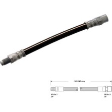 Autotech 463150011R - Arka Fren Hortumu Lattıde