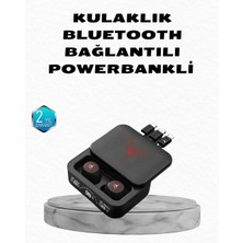 Eco Lounge Powerbank Özellikli Bluetooth Kablosuz Kulaklık – Dokunmatik Kontrol, Uzun Pil Ömrü, Ergonomik Tasarım