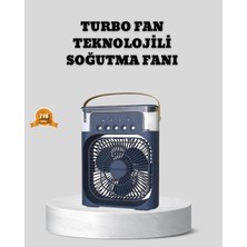 Eco Lounge Sessiz Çalışan Turbo Fan Güçlü Hava Akışlı Masa Üstü Vantilatör