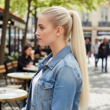 Elma Shop Fiber Sentetik Sihirli At Kuyruğu / Dore Sarı