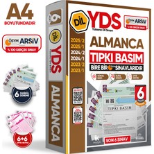 Karakutu Yayınları 2026 YDS Almanca ÖSYM Tıpkı Basım Çıkmış Soru Deneme Paketi 6lı Fasikül SETİ