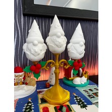 3dvibeswithmerve Yılbaşı Şandan Dekoratif Hediye