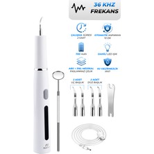 Pirantech C12M Profesyonel Diş Temizleyici | 3 Modlu, USB Şarjlı, Ipx7 Su Geçirmez