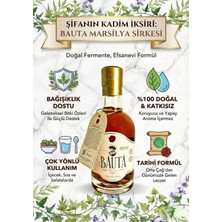 Bauta Marsilya Sirkesi Şifanın Kadim İksiri - Vinaigre Des Cinq Voleurs - Doğal Fermente 5 Hırsız Sirkesi - 200 ml