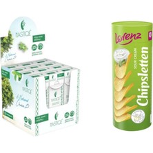 Doğal Yeşil Nane Aromalı Damla Sakızlı Şekersiz Sakız 20 Grx 12 Adet & Ekşi Krema Aromalı Patates Cipsi 100 G – Ferah Krema Lezzeti