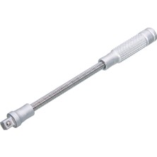 İzeltaş Esnek (Flexible) Lokma Uzatma Kolu | Dar ve Açılı Alanlar Için Krom Vanadyum