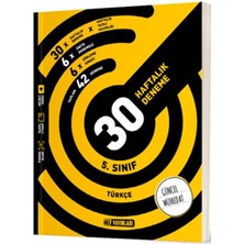 Hız 5. Sınıf Türkçe 30 Haftalık Deneme Hız Yayınları