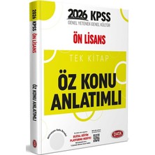 Data Yayınları Data 2026 KPSS Ön Lisans Öz Konu Anlatımlı Tek Kitap Data Yayınla