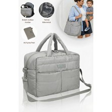 Lucina Juno Anne Bebek Bakım Termal Omuz Çantası & Alt Açma Pedi