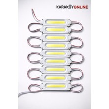 12V 2W Cob Modül LED | Parmak LED  | Araç Altı & Oto Iç Aydınlatma | 10'lu Paket