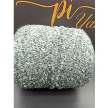 Pi Yarn Penelope Iri Buklet 500 gr El Örgü Ipi Kırçılı Mavi