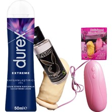 Durex Extreme Analjel 50 ml + Yıkanabilir 5 cm Uzatmalı 13 Titreşimliprezervatif + Hediye